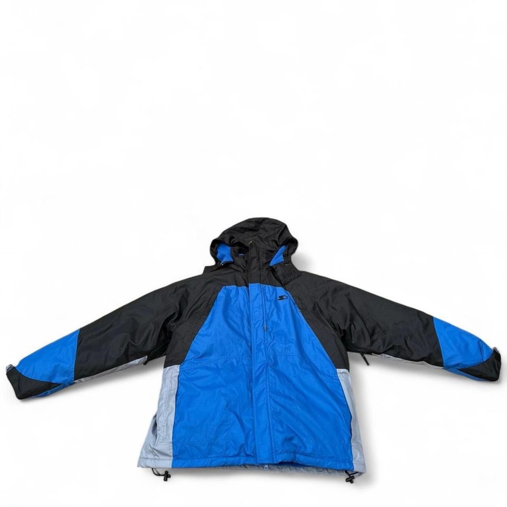 Starter heavy winter coat with detachable coat is inside